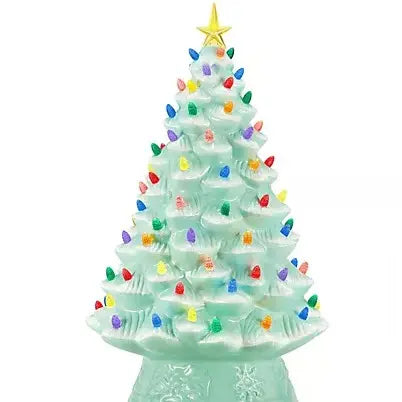 Vintage-Style Ceramic Christmas Tree