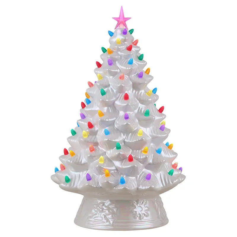 Vintage-Style Ceramic Christmas Tree