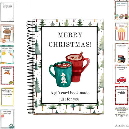 Christmas Gift Card Booklet