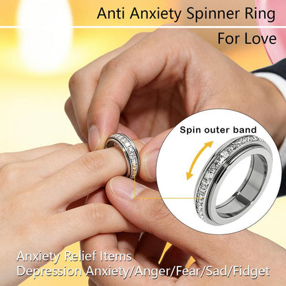 Anxiety Relief Spinner Ring