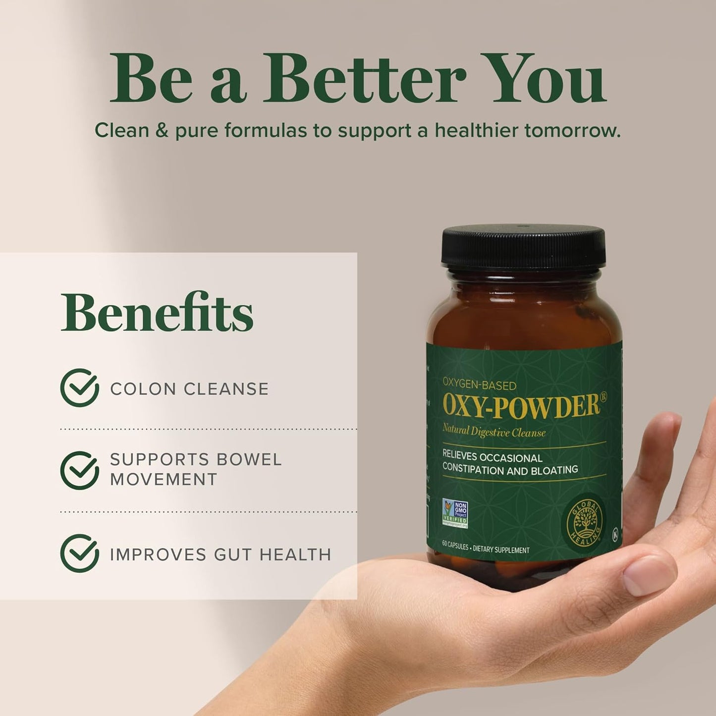 Oxy-Powder Colon Cleanse Capsules