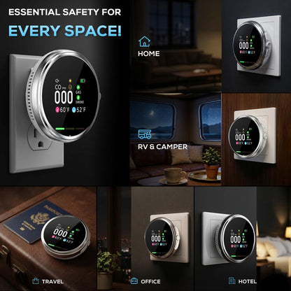 6-in-1 Home Safety Detector